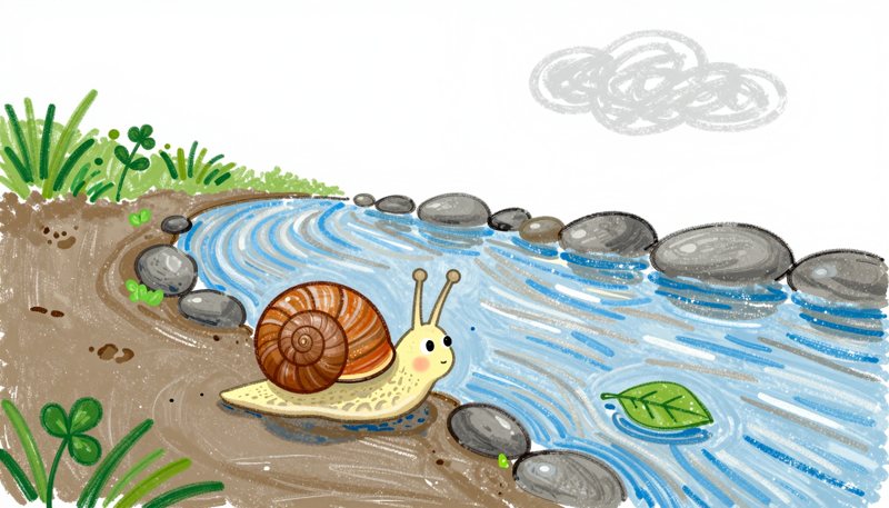 Un altro disegno dalla favola Lillo e le gocce di rugiada
